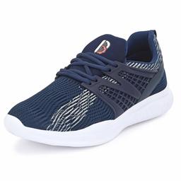 Bourge Men's Navy Running Shoes-9 UK (43 EU) (10 US) (Reef-01)