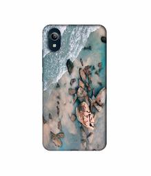 Amazon Brand - Solimo Designer Beach Side 3D Printed Hard Back Case Mobile Cover for Vivo Y91i