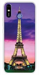 Amazon Brand - Solimo Designer Multicolor Paris Eiffel Tower Printed Soft Back Case Mobile Cover for Tecno Spark Go Plus