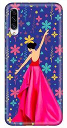 Amazon Brand - Solimo Designer Girl Design 3D Printed Hard Back Case Mobile Cover for Samsung Galaxy A30s