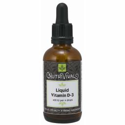 Nutrivival Liquid Vitamin D-3, 2 Ounce