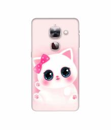 Amazon Brand - Solimo Designer Babby Kitty 3D Printed Hard Back Case Mobile Cover for LeEco Le Max 2