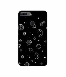 Amazon Brand - Solimo Designer Solar System UV Printed Soft Back Case Mobile Cover for Huawei Honor 9 Lite