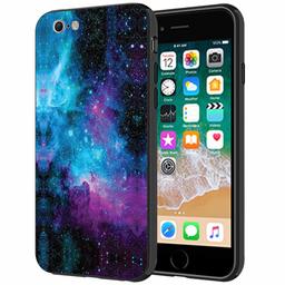 Amazon Brand - Solimo Designer Blue Universe Printed Hard Back Case Mobile Cover for Apple iPhone 6s & 6