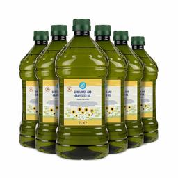 Amazon Brand - Happy Belly Frying Oil (6 x 2L)