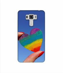 Amazon Brand - Solimo Designer Heart 3D Printed Hard Back Case Mobile Cover for Asus Zenfone 3 Laser ZC551KL