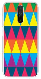 Amazon Brand - Solimo Designer Multicolor Cone Pattern Printed Soft Back Case Mobile Cover for Poco X2 / Xiaomi Redmi K30