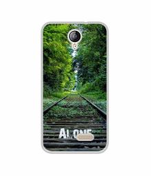 Amazon Brand - Solimo Designer Alone UV Printed Soft Back Case Mobile Cover for Lephone W2