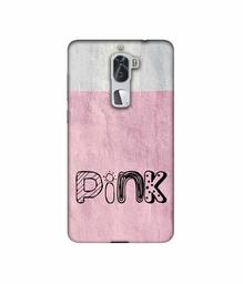 Amazon Brand - Solimo Designer Pink 3D Printed Hard Back Case Mobile Cover for Coolpad Cool1 Dual