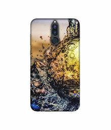 Amazon Brand - Solimo Designer Water Drop Reflection 3D Printed Hard Back Case Mobile Cover for Huawei Honor 9i