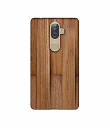 Amazon Brand - Solimo Designer Wooden Art UV Printed Soft Back Case Mobile Cover for Lenovo K8 Plus