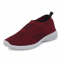 Bourge Women's Vega-W4 Maroon Running Shoes-6 UK (38 EU) (7 US) (Vega-W4-06)