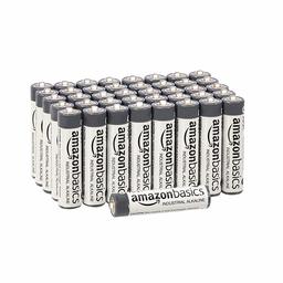 AmazonBasics Lot de 40 piles alcalines AAA industrielles