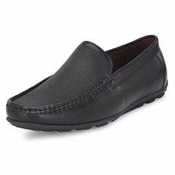 Stanton Men's Black Loafers-9 UK (43 EU) (10 US) (FK/YT1891/BLK)