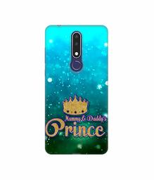 Amazon Brand - Solimo Designer Mummy & Daddy's Prince 3D Printed Hard Back Case Mobile Cover for Nokia 3.1 Plus