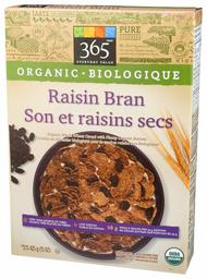 365 Everyday Value, Organic Raisin Bran, 15 oz