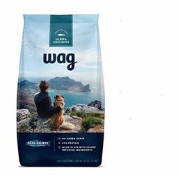 Amazon Brand - Wag Dry Dog Food Salmon & Lentil Recipe (30 lb. Bag)