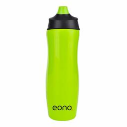 Eono Essentials Trinkflasche, 500 ml / 17 oz, BPA-frei, mit Ausgießer, zum Drücken (Grün)