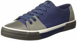 Amazon Brand - Symbol Men's Navy Canvas Sneakers-11 UK/India (45 EU) (AZ-GI-362B)