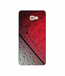 Amazon Brand - Solimo Designer Water Drop On Glass 3D Printed Hard Back Case Mobile Cover for Samsung Galaxy C9 Pro