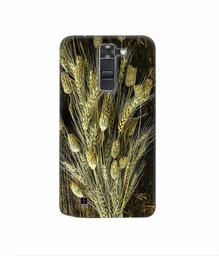 Amazon Brand - Solimo Designer Wheat Plants 3D Printed Hard Back Case Mobile Cover for LG K7