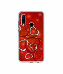 Amazon Brand - Solimo Designer Hearts UV Printed Soft Back Case Mobile Cover for Lenovo K10 Note