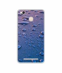 Amazon Brand - Solimo Designer Water Drops UV Printed Soft Back Case Mobile Cover for Mi Redmi 3S Prime