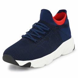 Klepe Men's Navy/Black Running Shoes-8 UK (40 EU) (7 US) (KP0312/NVY)