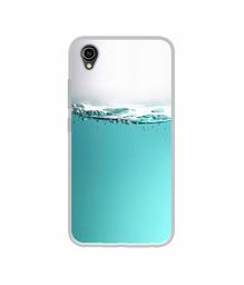 Amazon Brand - Solimo Designer Half Fill UV Printed Soft Back Case Mobile Cover for Vivo Y90