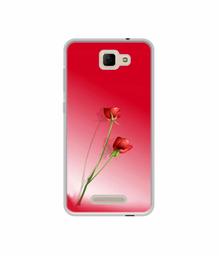 Amazon Brand - Solimo Designer Red Roses UV Printed Soft Back Case Mobile Cover for Panasonic Eluga I3