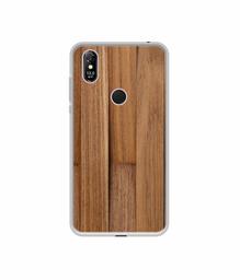 Amazon Brand - Solimo Designer Wooden Art UV Printed Soft Back Case Mobile Cover for Coolpad Cool 3 Plus