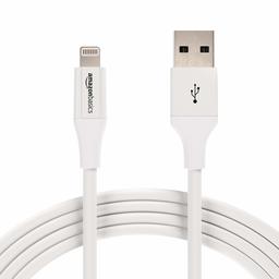 AmazonBasics USB A kabel med blixtanslutning, avancerad samling - 10 fot (3 meter) - 12-pack