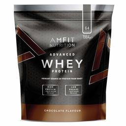 Amazon-merk: Amfit Nutrition Advanced Whey eiwitpoeder met chocoladesmaak, 64 porties, 1984 g