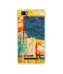 Amazon Brand - Solimo Designer Multicolor Box UV Printed Soft Back Case Mobile Cover for Lyf Flame 8