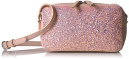 Bandolera pequeña con purpurina de la marca Amazon, Isabelle Glitter - Bolsa para cámara, Petal Blush, One Size