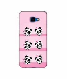 Amazon Brand - Solimo Designer Panda Pattern 3D Printed Hard Back Case Mobile Cover for Samsung Galaxy J4 Core