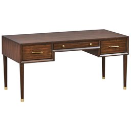 Amazon Brand – Rivet Anne Mid-Century Modern Wood Office Computer Desk, 62