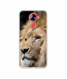 Amazon Brand - Solimo Designer Lion UV Printed Soft Back Case Mobile Cover for Comio X1