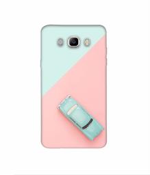 Amazon Brand - Solimo Designer Toy Car 3D Printed Hard Back Case Mobile Cover for Samsung Galaxy J7 (2016)