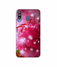 Amazon Brand - Solimo Designer Love 3D Printed Hard Back Case Mobile Cover for Samsung Galaxy M30