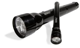 Denali LED Aluminum Flashlight Set, 2AA and 3D