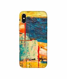 Amazon Brand - Solimo Designer Multicolor Box 3D Printed Hard Back Case Mobile Cover for Apple iPhone Xs Max