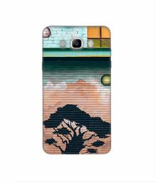 Amazon Brand - Solimo Designer Tree Painting 3D Printed Hard Back Case Mobile Cover for Samsung Galaxy J7 (2016)