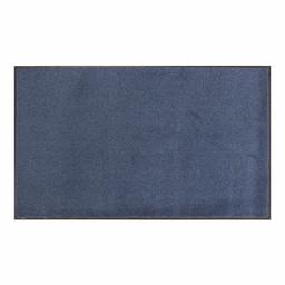 AmazonBasics - Alfombra de polipropileno con reverso de vinilo, Azul, 4 X 8