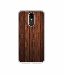 Amazon Brand - Solimo Designer Wooden Texture UV Printed Soft Back Case Mobile Cover for Lava Z70