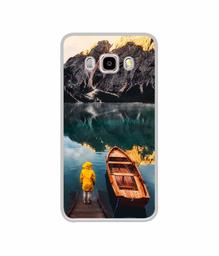 Amazon Brand - Solimo Designer Lake View UV Printed Soft Back Case Mobile Cover for Samsung Galaxy J5 (2016)