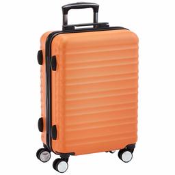 AmazonBasics Premium Hardside Spinner - International Carry-on, Orange