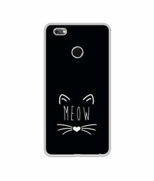 Amazon Brand - Solimo Designer Meow UV Printed Soft Back Case Mobile Cover for Gionee M7 Power