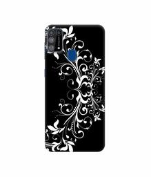 Amazon Brand - Solimo Designer Flower Art Pattern 3D Printed Hard Back Case Mobile Cover for Samsung Galaxy M31