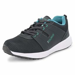 Bourge Men's D.Grey and Sea Green Running Shoes-6 UK (40 EU) (7 US) (Reef-65)